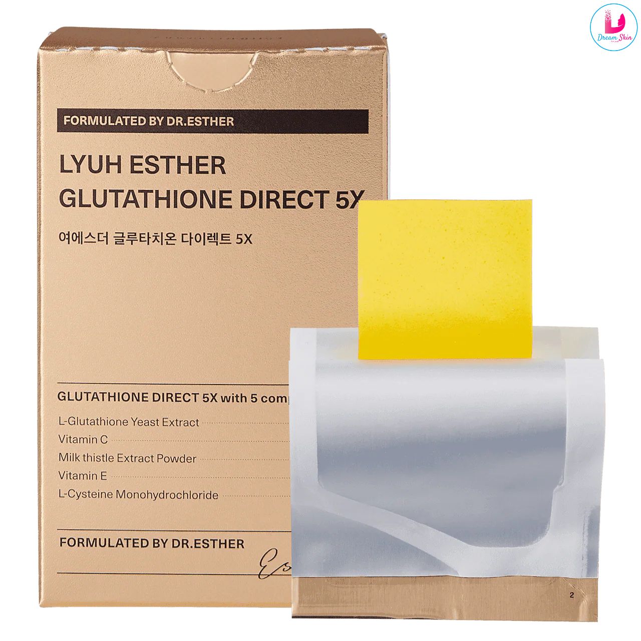 ESTHER FORMULA [HALAL] GLUTATHIONE DIRECT FILM 5X 9.75g	